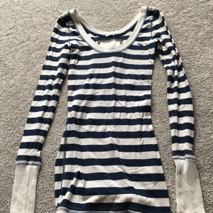 Long sleeve striped tshirt